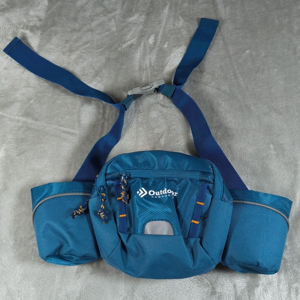Outdoor Products Mojave Waist Pack Double Water Bottle Holder Hiking Run Outdoor
